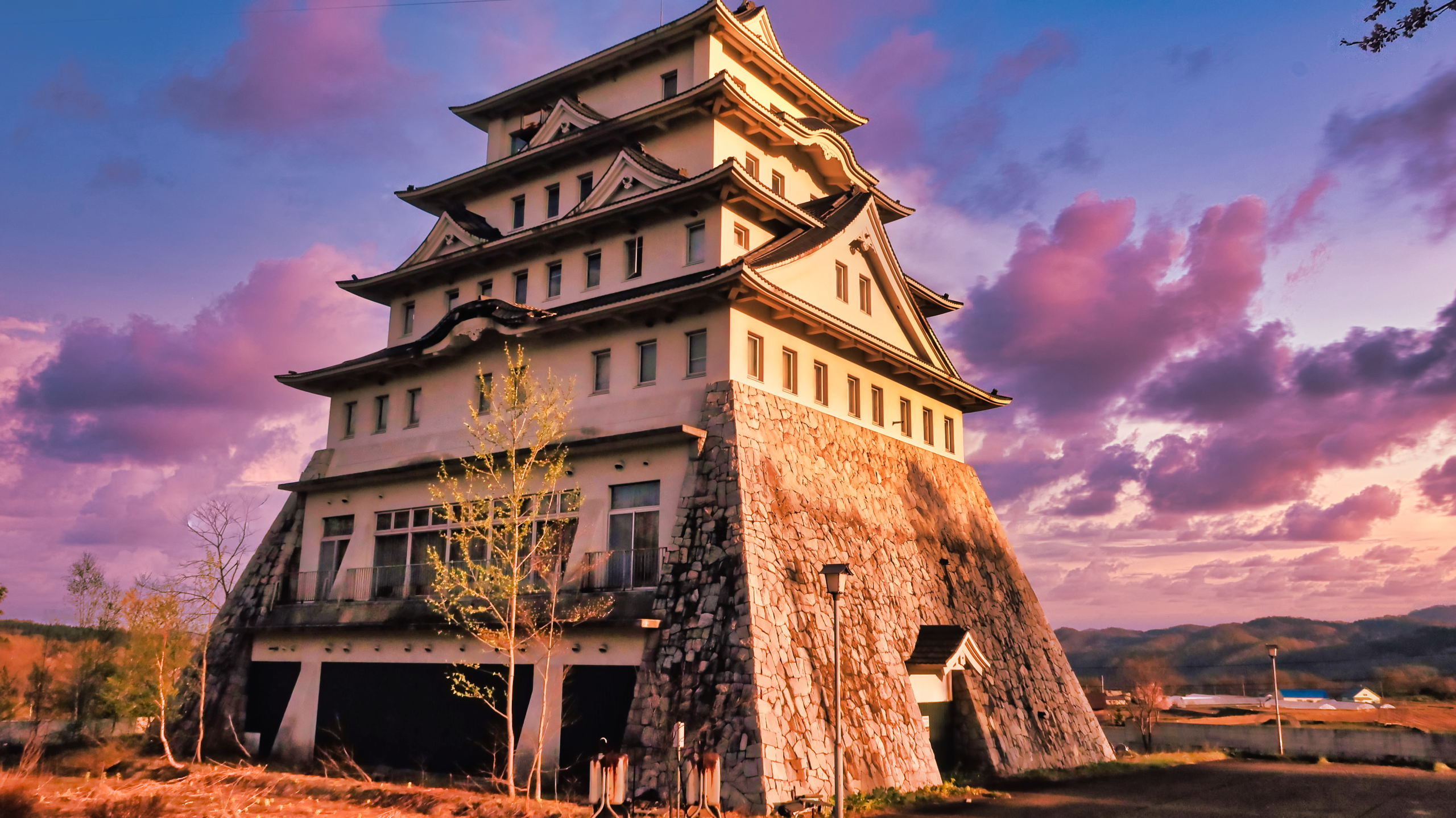 The Akabira castle, Hokkaido