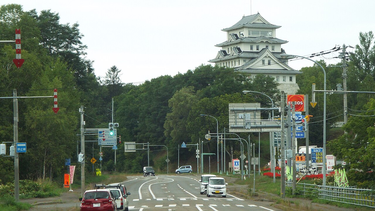 The Akabira castle, Hokkaido